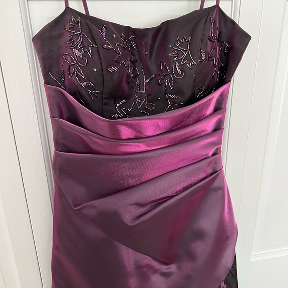 Purple Sparkly Gown - Picture 5 of 8